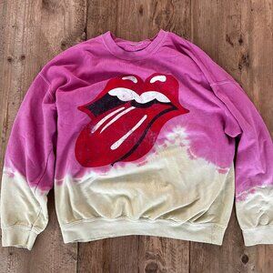 The Rolling Stones Sweatshirt Women's Large Urban Outfitters